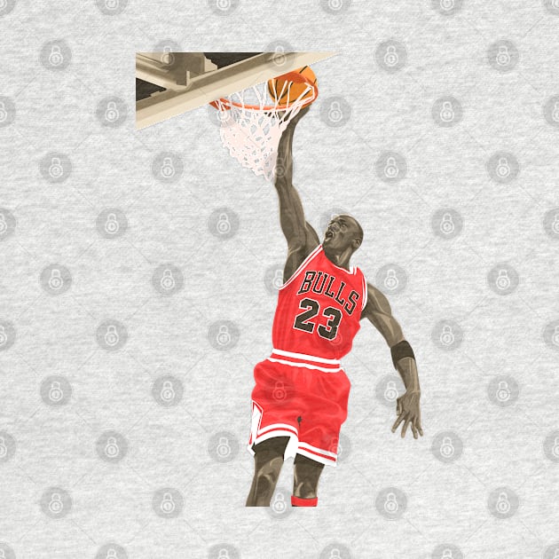 Michael Jordan by knnthmrctn